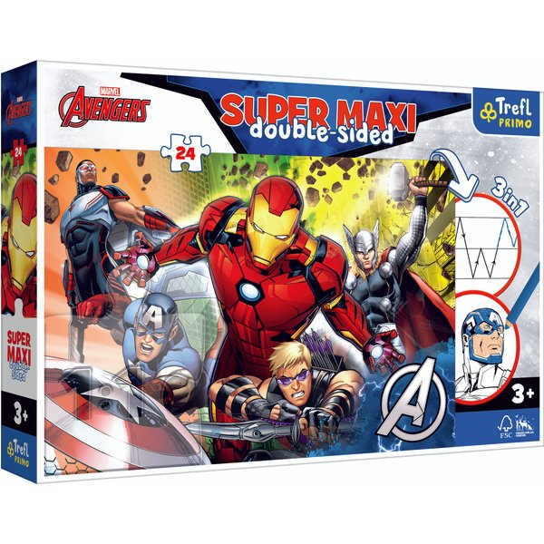 Puzzle PièCes Xxl - Avengers Trefl-image