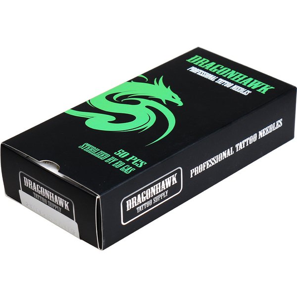 Dragonhawk Silver Grade Tattoo Needles 0.35mm Round Liner