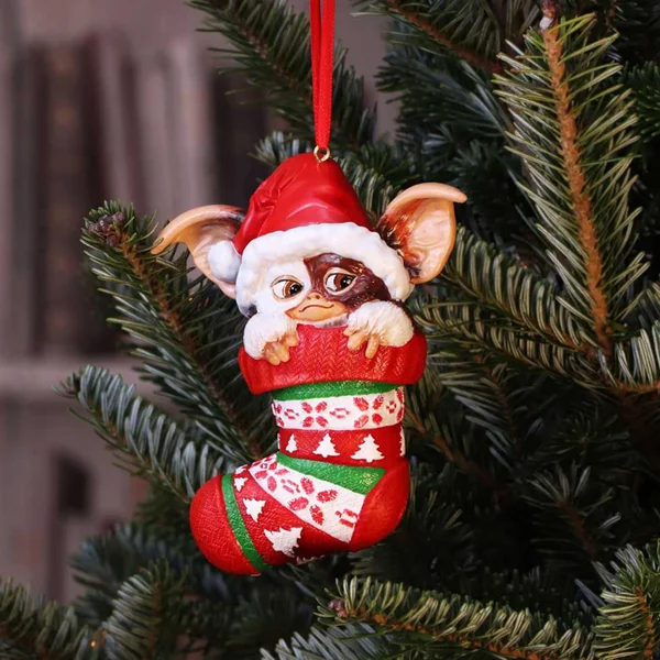 Gremlins Christbaumschmuck : Gizmo Im Weihnachtsstrumpf-image