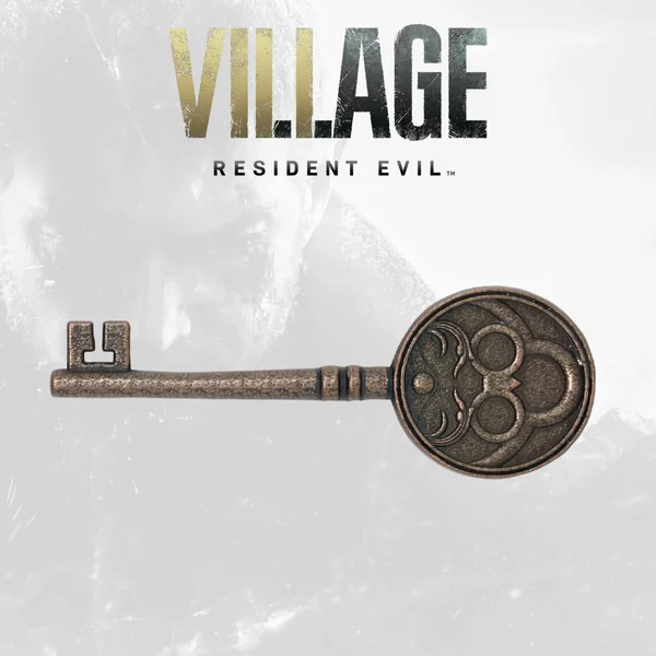 Resident Evil Limited Edition Schmiedeeiserner SchlüSsel Replik-image