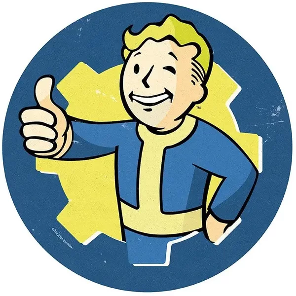 Fallout Mauspad "Vault Boy"-image