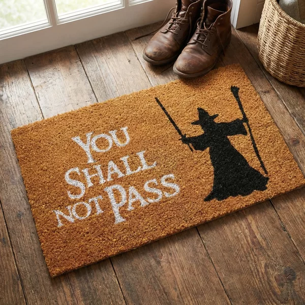 FußMatte – "You Shall Not Pass"-image