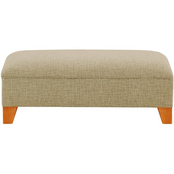 Pouf James, Vitolini 256-0624 - Marron Clair, Couleur des pieds: aveo