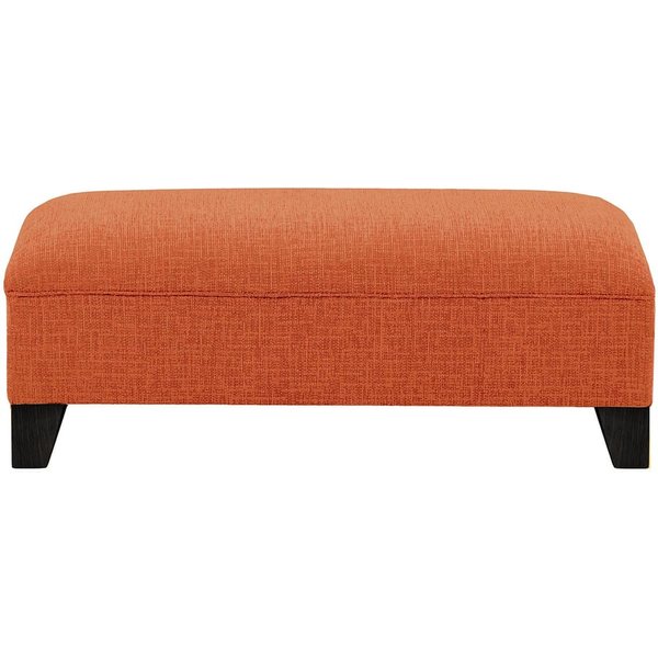 Pouf James, Vitolini 337-0706 - Terracota, Couleur des pieds: Noir