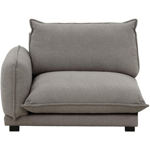 Bali- Module extrémité gauche 1,5 places, Baloo 2083 - gris
