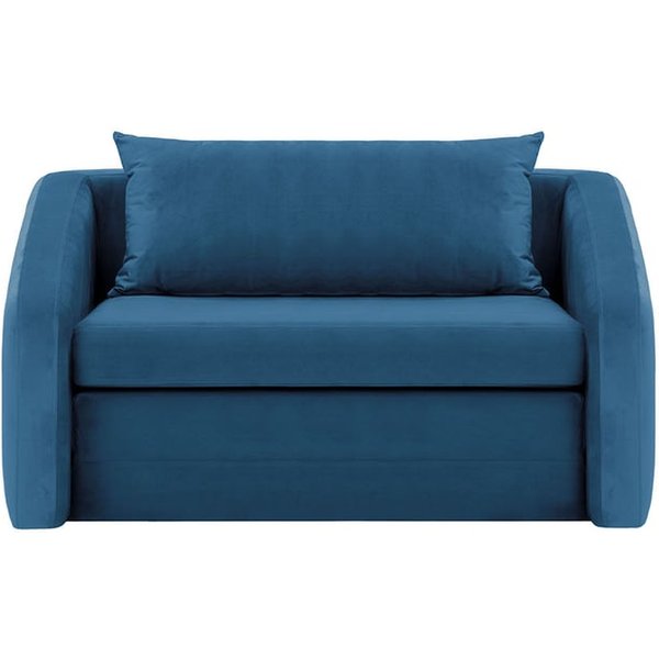 Alma – Grand fauteuil convertible, bleu - Velluto 11