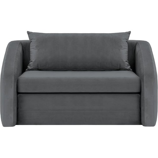 Alma – Grand fauteuil convertible, graphite - Velluto 19