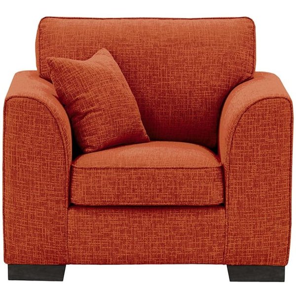 Fauteuil Avos, Vitolini 337-0706 - Terracota, Couleur des pieds: Noir