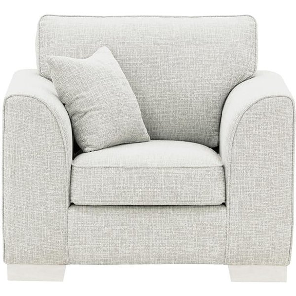 Fauteuil Avos, Vitolini 361-0104 - Blanc, Couleur des pieds: Blanc