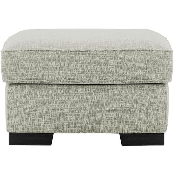 Pouf Avos, Vitolini 335-0723 - Gris Clair, Couleur des pieds: Noir