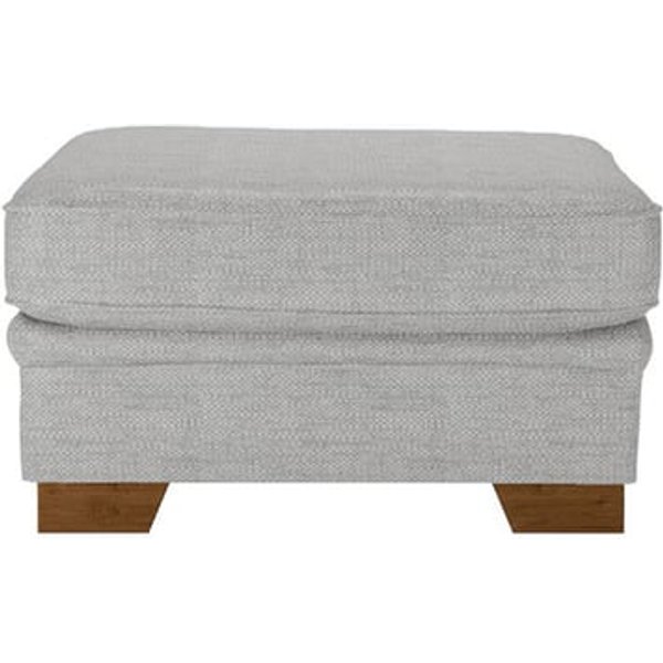 Pouf Ronay, gris clair - Cherub 0414, Couleur des pieds: aveo