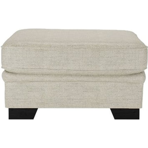 Pouf Ronay, crème - Cherub 0468, Couleur des pieds: Noir