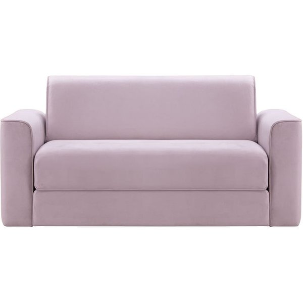 Canapé convertible Jules 2,5 places, lila/rose - Velluto 14