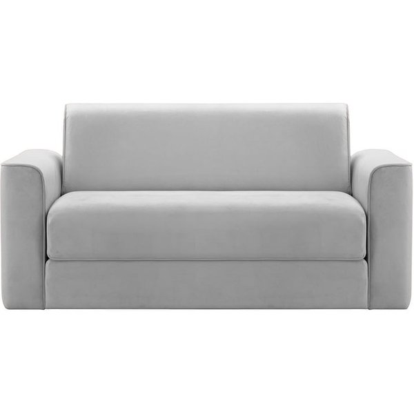 Canapé convertible Jules 2,5 places, gris clair - Velluto 15