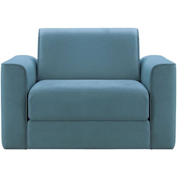 Fauteuil convertible - Jules, bleu - Velluto 12