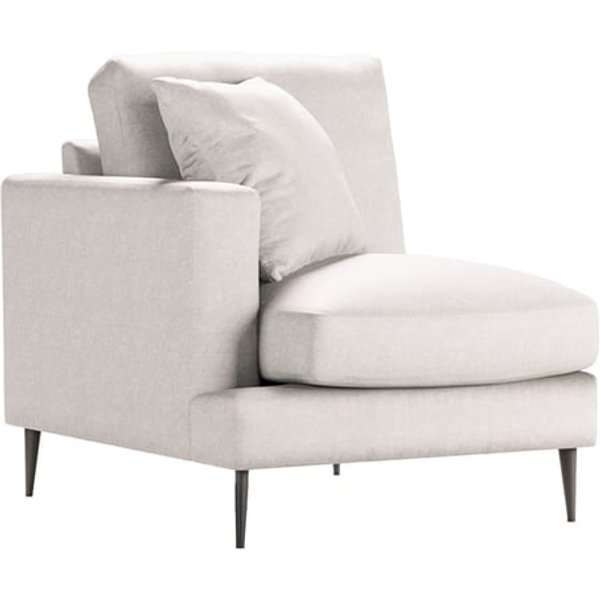 Covex – Module extrémité gauche une place (1L), Fancy 6 - beige clair