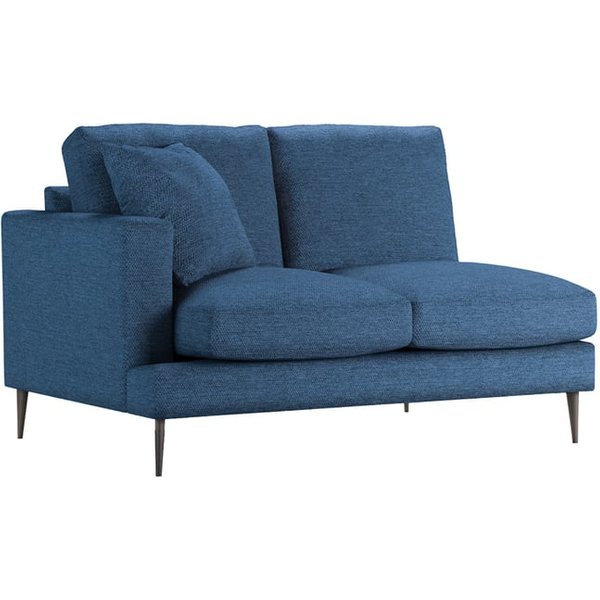 Covex – Module d’extrémité gauche deux places (2L), Nordic 13 - bleu