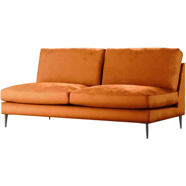Covex – module intérieur trois places (3CP), Velluto 33 - orange rouillé