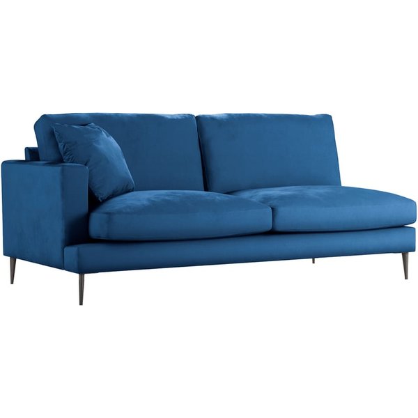 Covex – Module d’extrémité gauche trois places (3L), bleu - Velluto 11