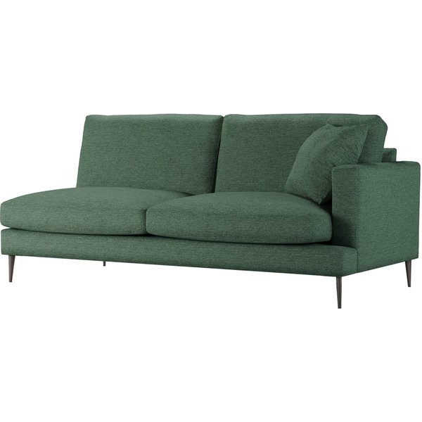 Covex – Module extrémité droite trois places (3R), Nordic 10 - vert foncé