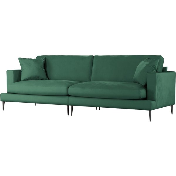 Covex- grand canapé modulaire, vert foncé - Velluto 10