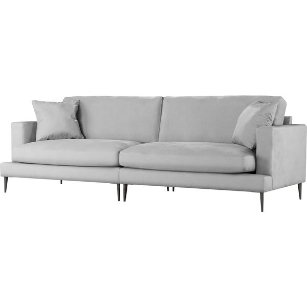 Covex- grand canapé modulaire, gris clair - Velluto 15