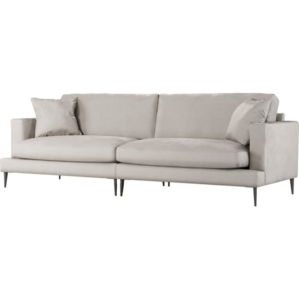 Covex- grand canapé modulaire, beige clair - Velluto 2