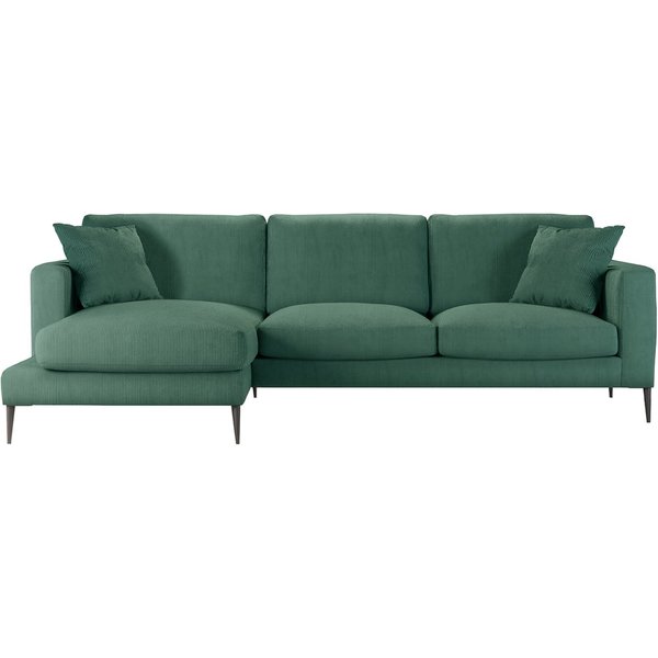 Canapé d’angle gauche Covex, Ontario-S 35 - vert foncé