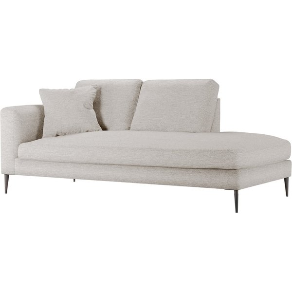 Chaise longue/divan droit Covex, Nordic 2 - beige clair