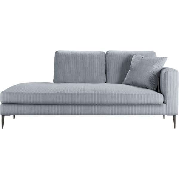 Chaise longue/divan gauche Covex, Ontario-S 15 - gris