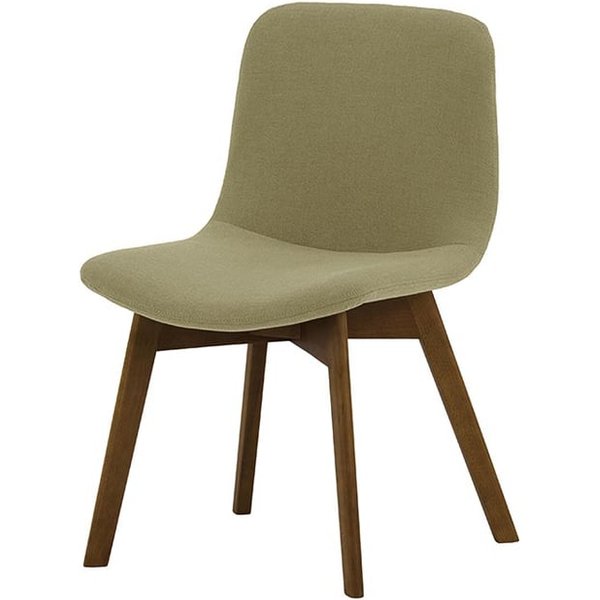 Chaise Giza buk, beige - Cablo 2, Couleur des pieds: Chêne foncé