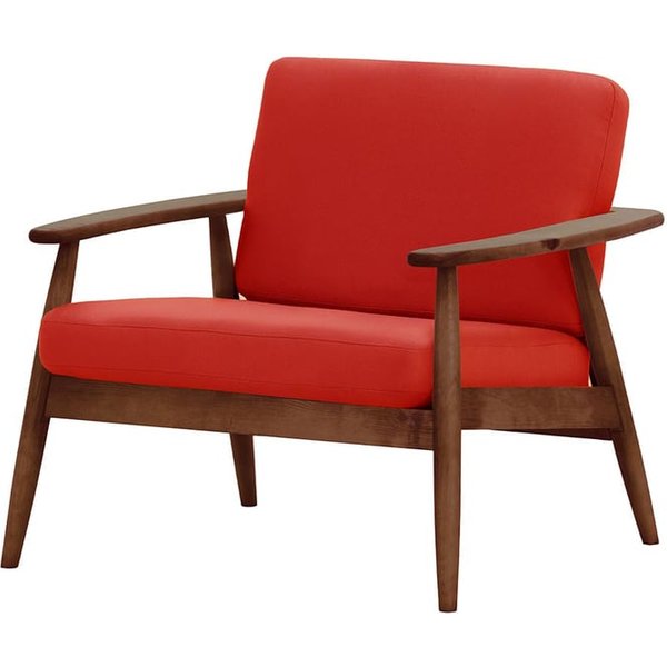 Fauteuil de jardin Demure Aqua, Kanaria 7011, Couleur des pieds: 8007 Chêne foncé