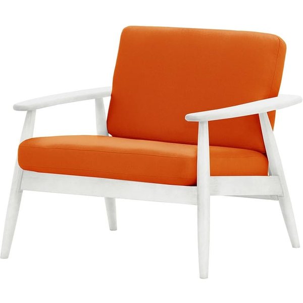 Fauteuil de jardin Demure Aqua, Kanaria 7015, Couleur des pieds: 8035 blanc