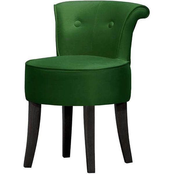 Chaise Barto, vert bouteille - Kronos 14, Couleur des pieds: Noir