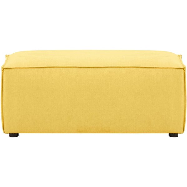 Petit pouf Charles (P1), jaune - Fancy 48