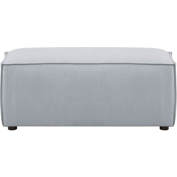 Pouf moyen Charles (P2), gris/marron - Fancy 96
