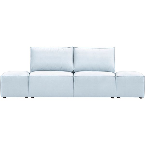 Charles- Canapé modulaire, gris clair - Fancy 85