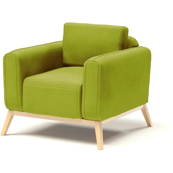 Fauteuil Modena, vert citron - Baku 7