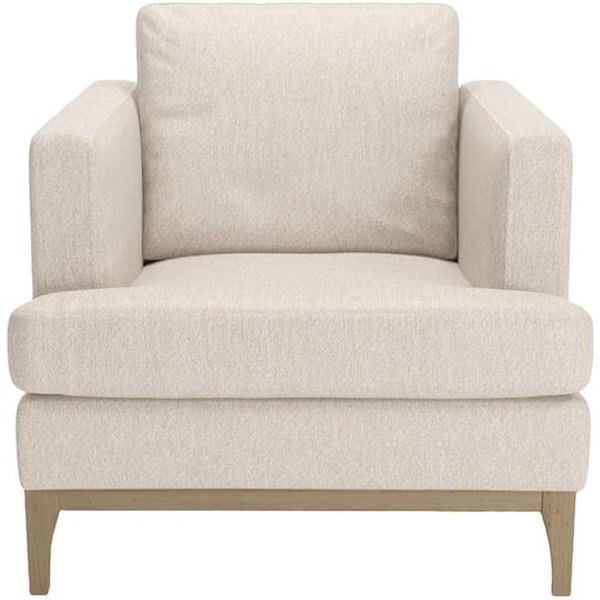 Fauteuil Scarlett Eco, Stelar 3 - Cream, Couleur des pieds: Noir wax