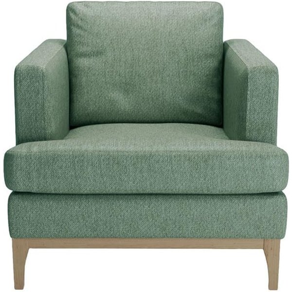 Fauteuil Scarlett Eco, Stelar 39 - Green, Couleur des pieds: Noir wax