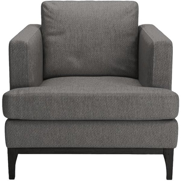 Fauteuil Scarlett Eco, Stelar 97 - Dark Grey, Couleur des pieds: Noir