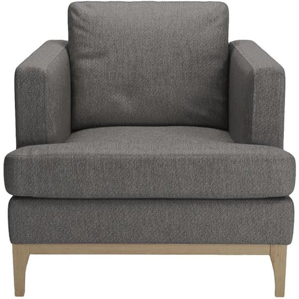 Fauteuil Scarlett Eco, Stelar 97 - Dark Grey, Couleur des pieds: Noir wax