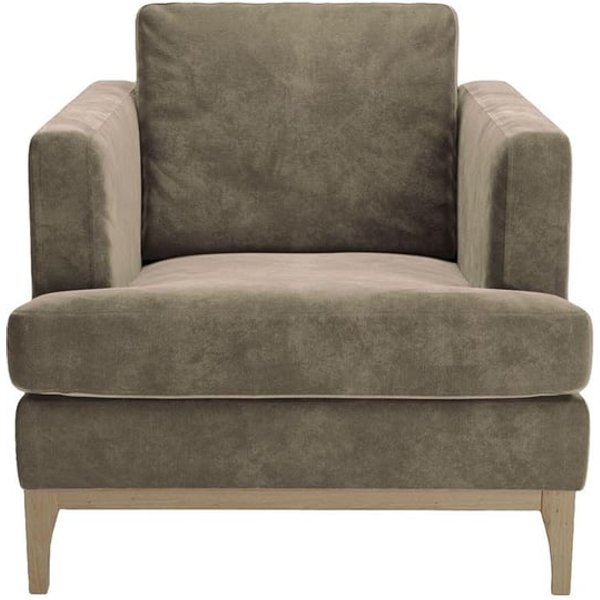 Fauteuil Scarlett Eco, Terra 29, Couleur des pieds: Noir wax