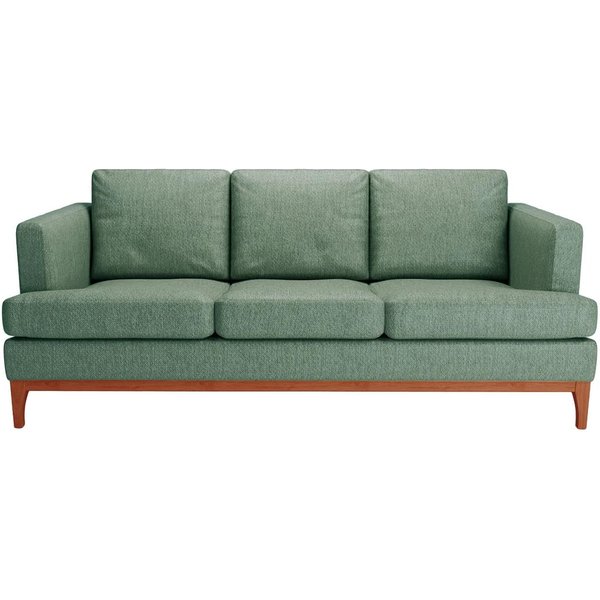 Canapé trois places Scarlett Eco, Stelar 39 - Green, Couleur des pieds: aveo