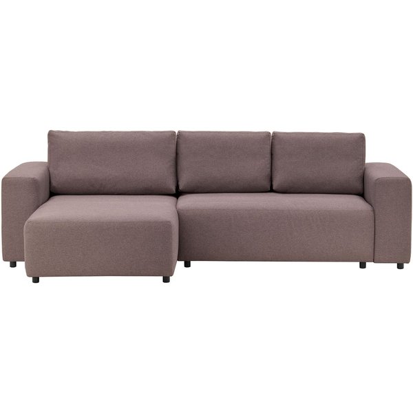 Canapé convertible d’angle gauche Solace, marron clair - Malmo 26