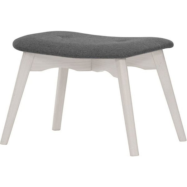 Repose-pied Ducan Malmo, gris foncé - Malmo 95, Couleur des pieds: Blanc