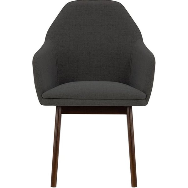 Chaise Buzz, noir - Cablo 16, Couleur des pieds: Chêne foncé