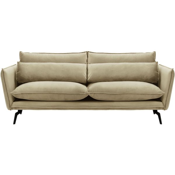 Canapé trois places Layla, beige - Velluto 3