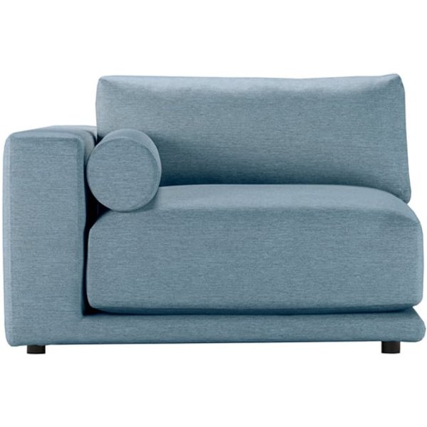 Module une place avec accoudoir gauche Tao, Nordic 12 - teal