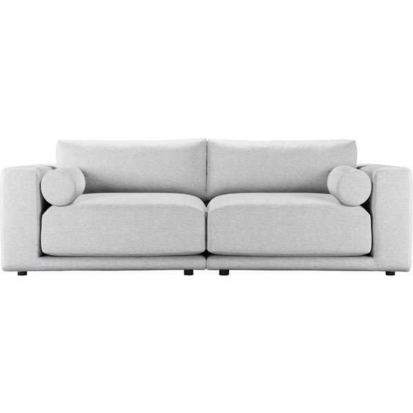 Canapé modulaire deux places Tao, Nordic 14 - gris